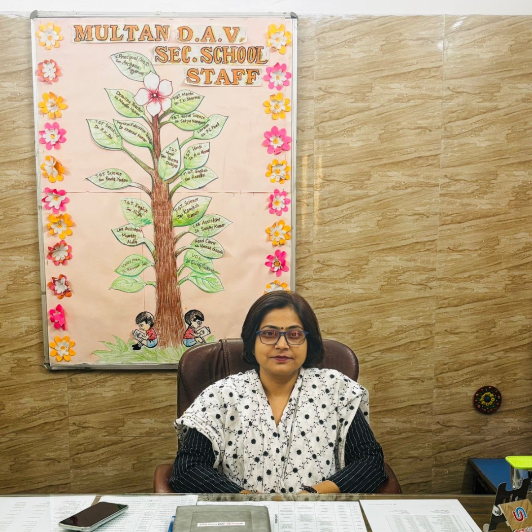 Principal Mrs. Archana Aggarwal Portrait